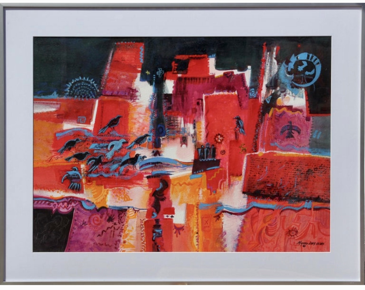 Click here to view El Pueblo y los Pajaritos by Carole Myers AWS, NWS