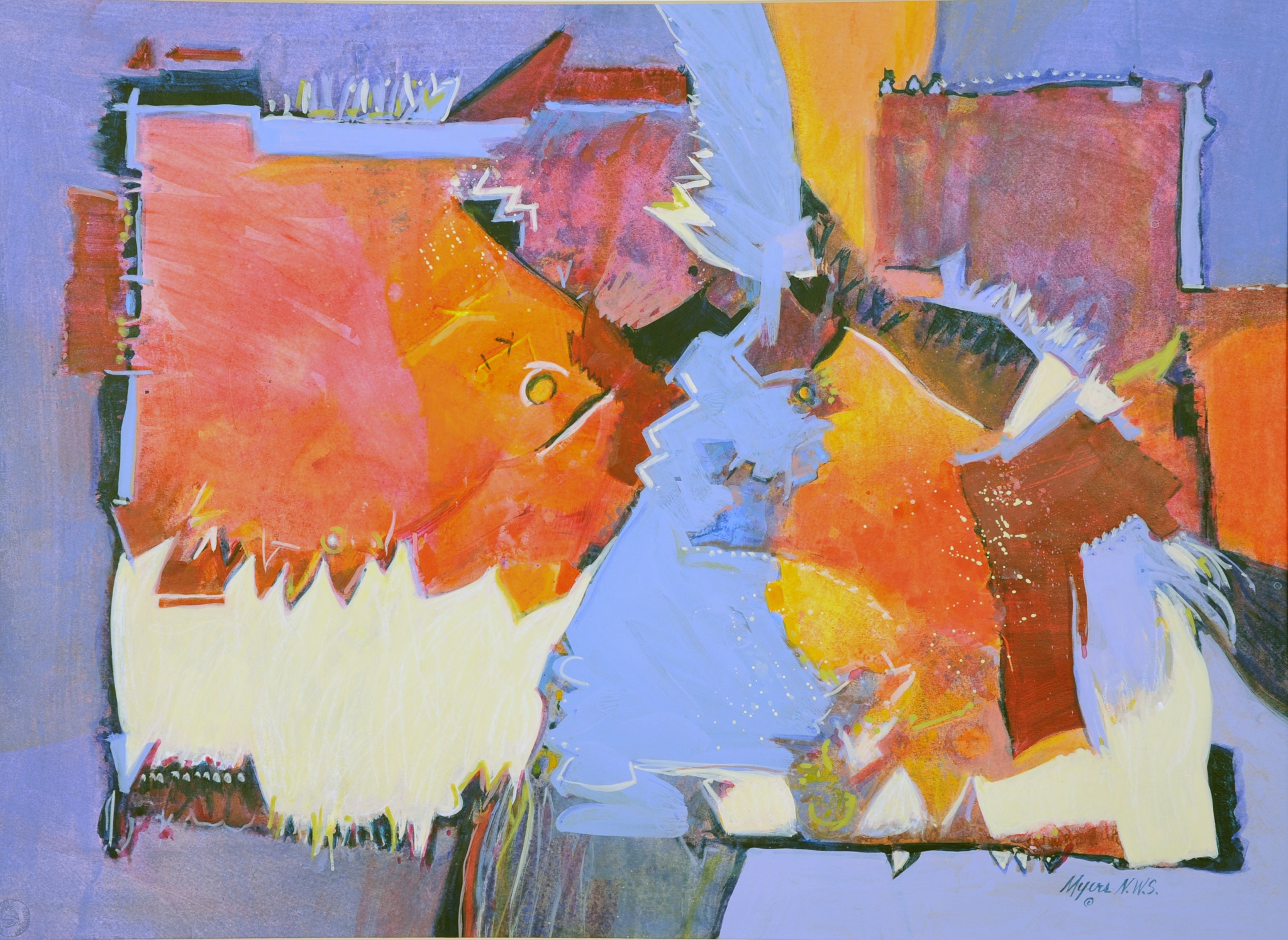 Click here to view Secret Chamber XII by Carole Myers AWS, NWS