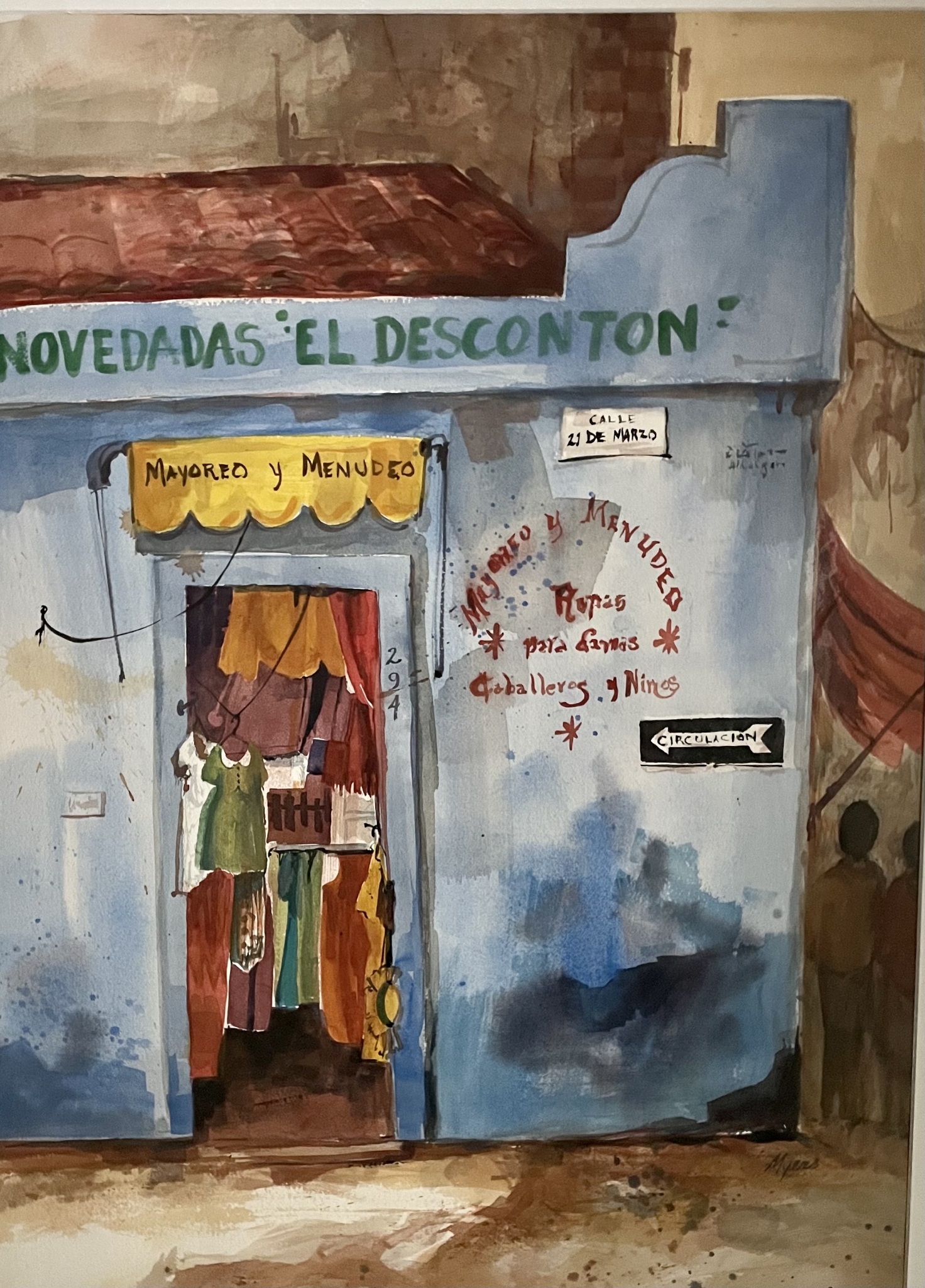 Click here to view El Mercado by Carole Myers AWS, NWS
