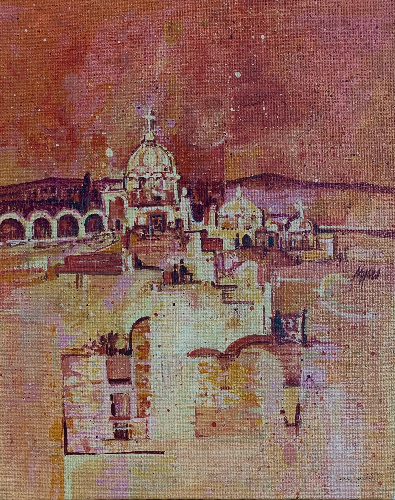 Click here to view Pueblos and Villages artwork by Carole Myers AWS, NWS