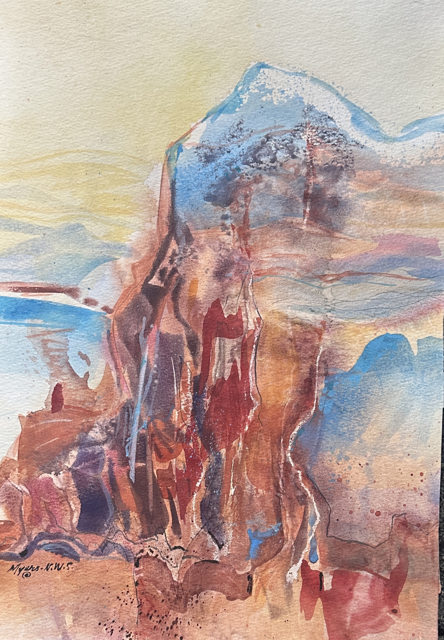 Click here to view Sedona (Red Rocks) by Carole Myers AWS, NWS