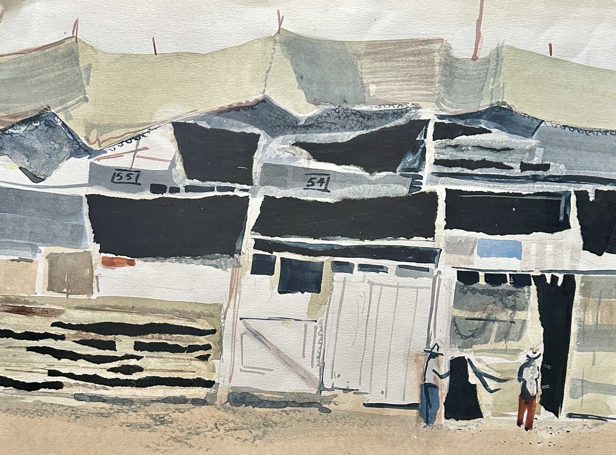 Click here to view Tancanhuitz Market II by Carole Myers AWS, NWS