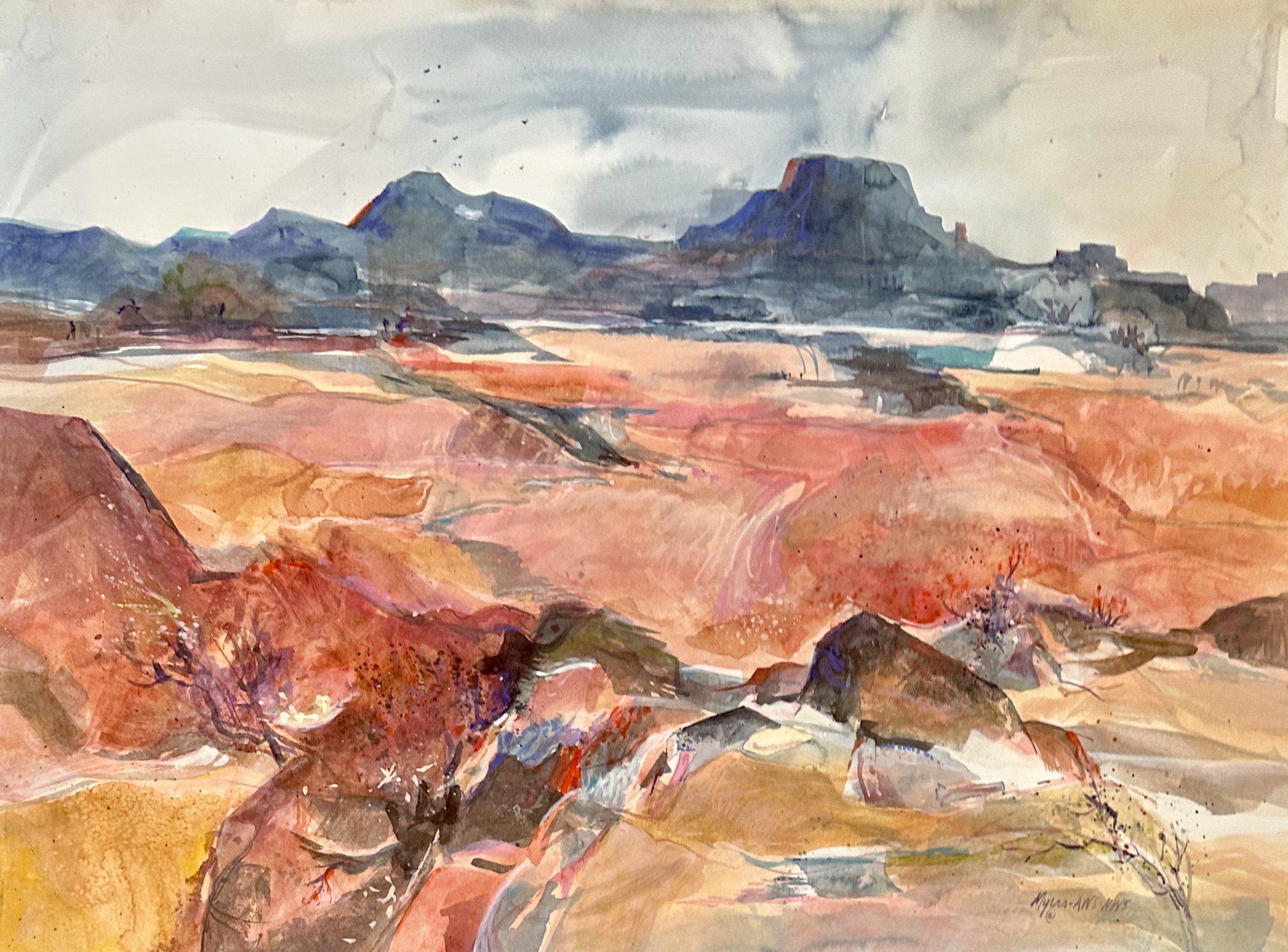 Click here to view Southwest II by Carole Myers AWS, NWS