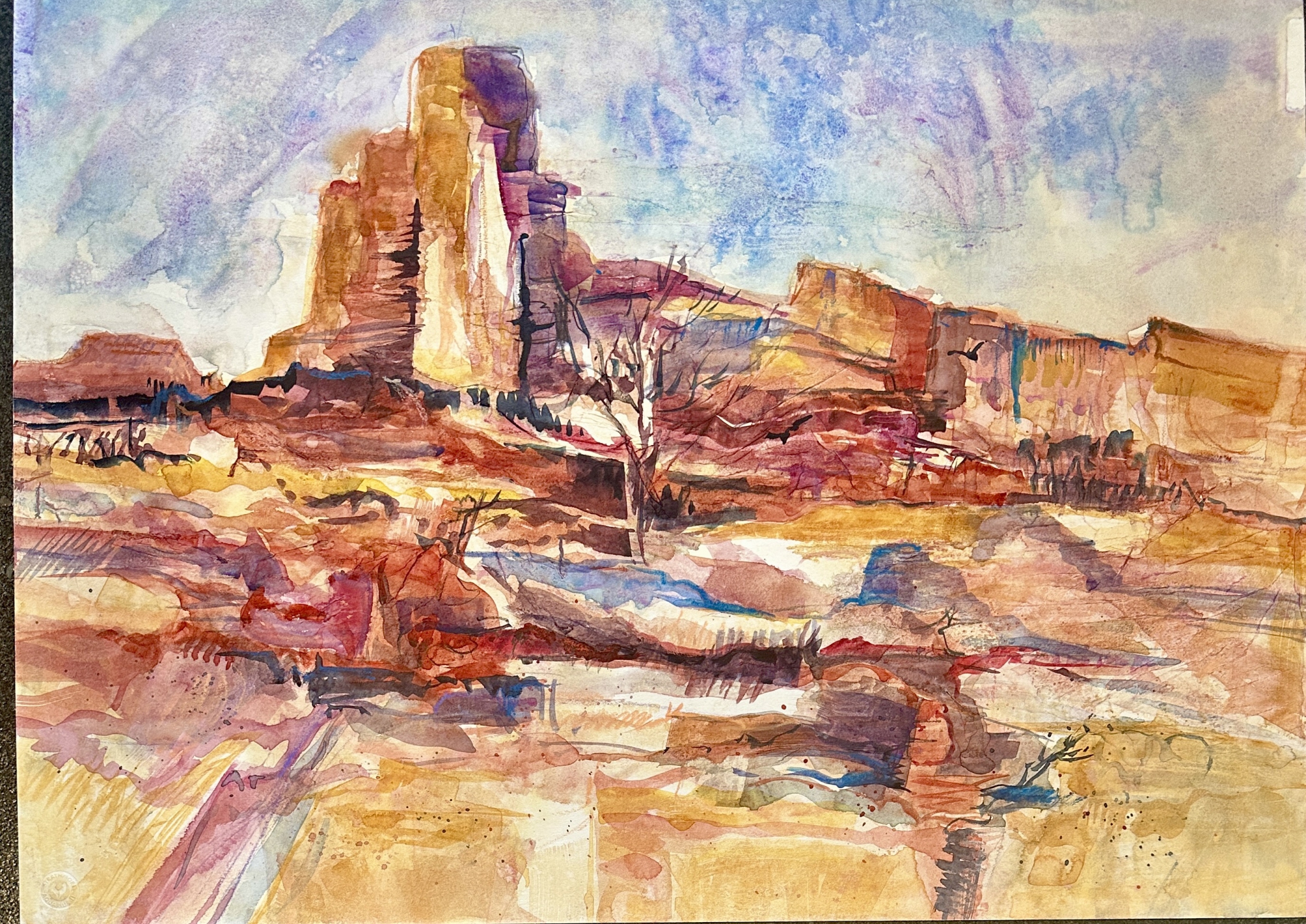 Click here to view Abiquiu II by Carole Myers AWS, NWS