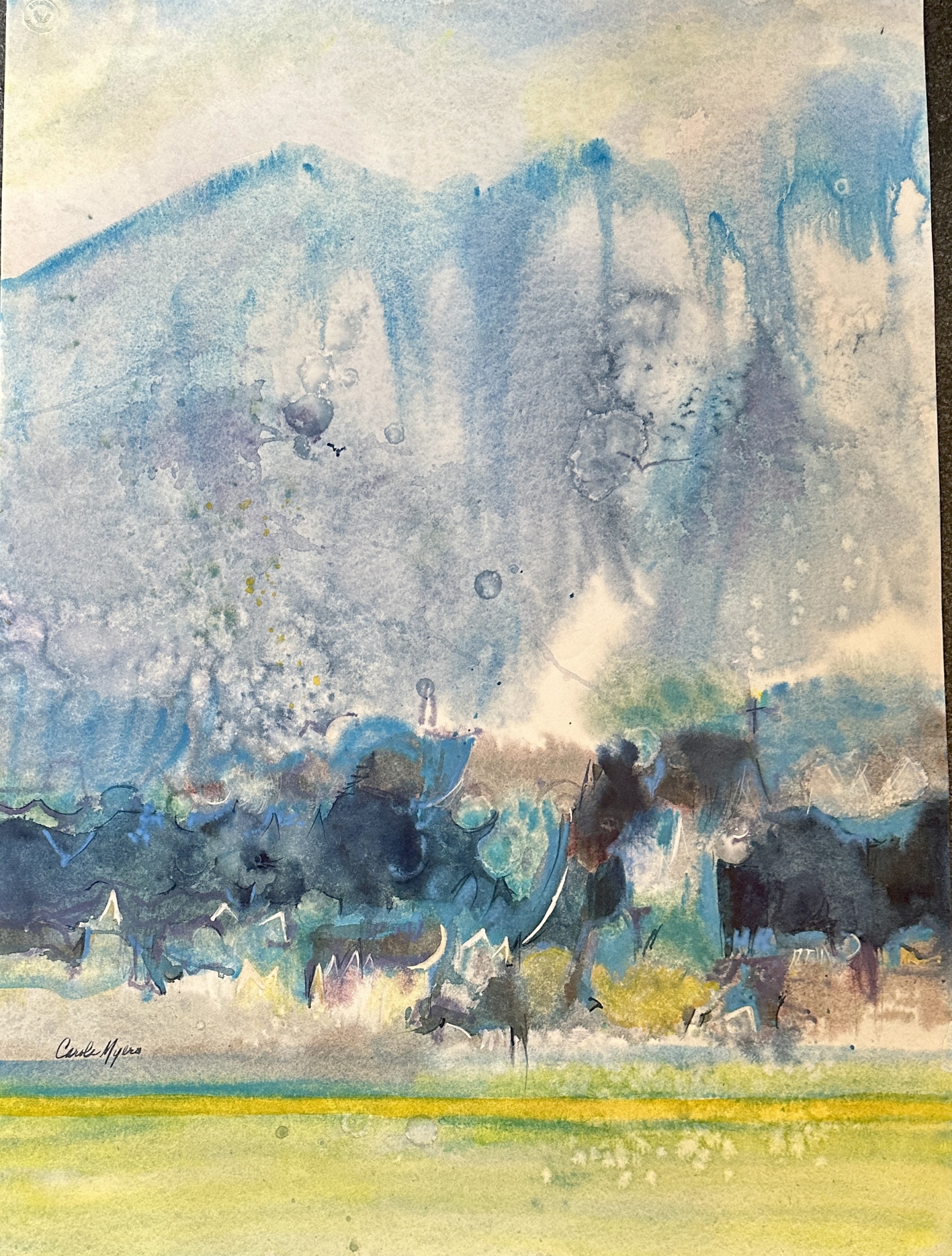 Click here to view Evergreen II by Carole Myers AWS, NWS